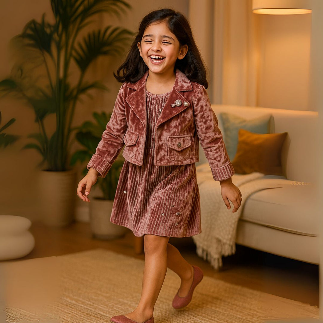Onion Jacket Midi for Girls