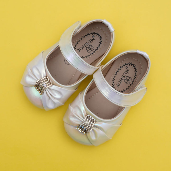 White Belly Shoes for Baby Girls