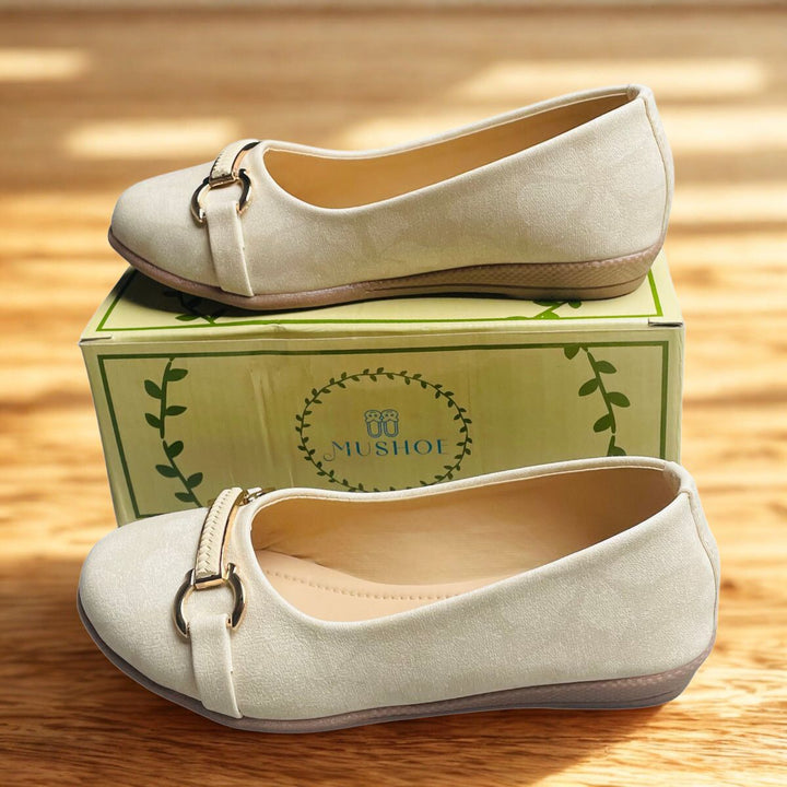 Bellies for Girls with Gold Buckle Detailing