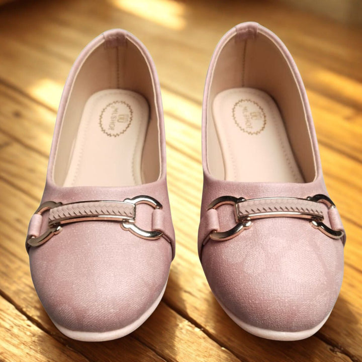 Bellies for Girls with Gold Buckle Detailing