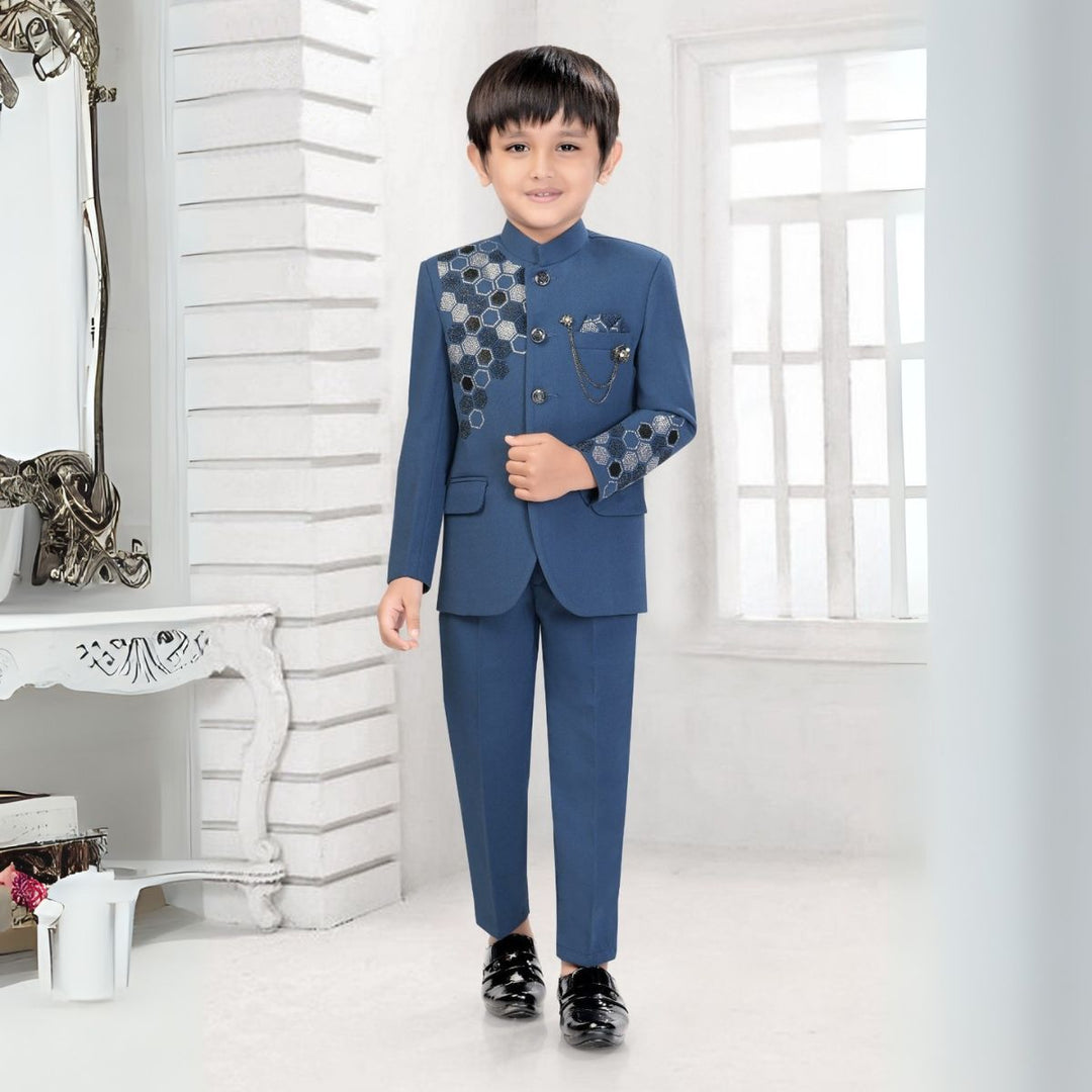 Designer Jodhpuri Suit for Boys