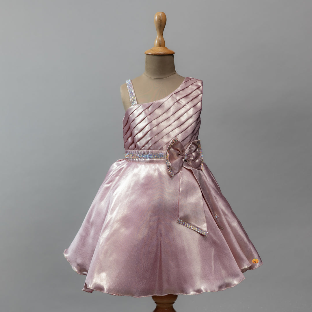 Onion Bow Girls Frock