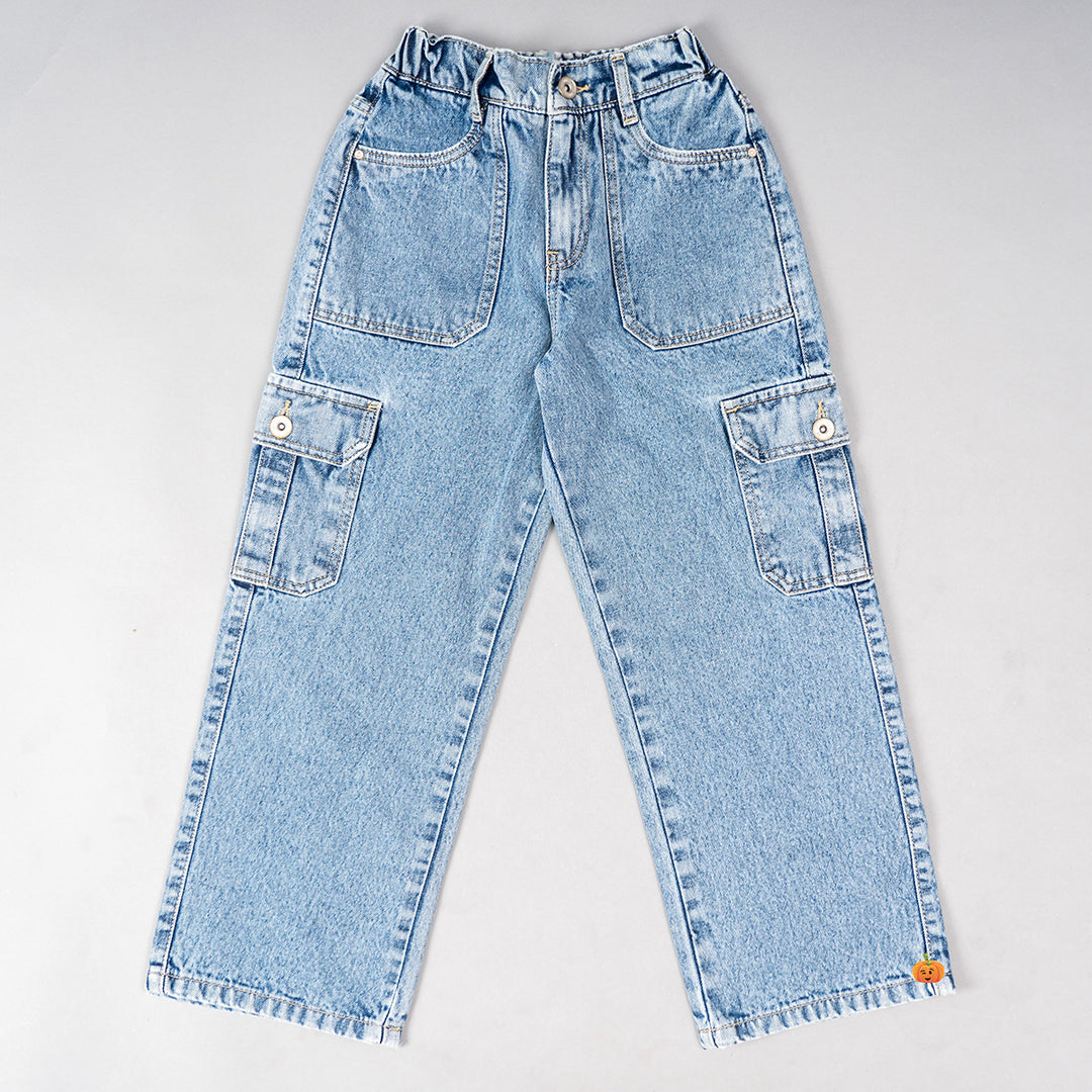 Straight Slim Fit Girls Jeans