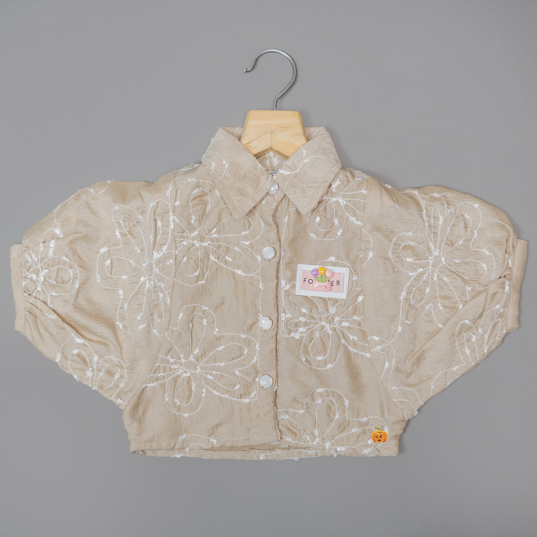 Collar Top for Girls