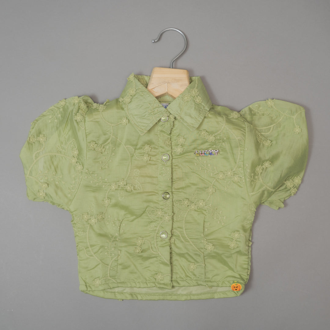 Collared Top for Girls