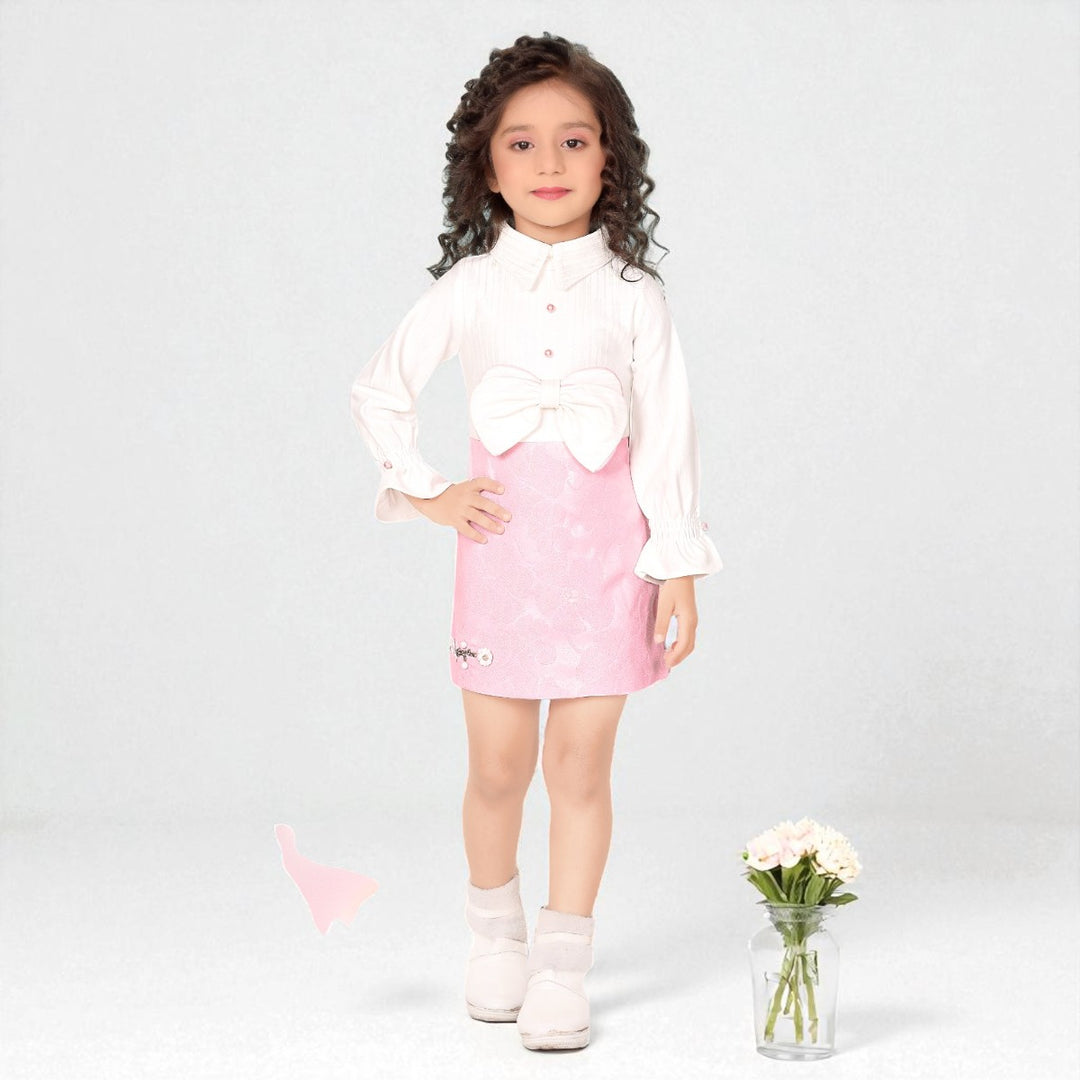 Pink Midi Dress for Girls