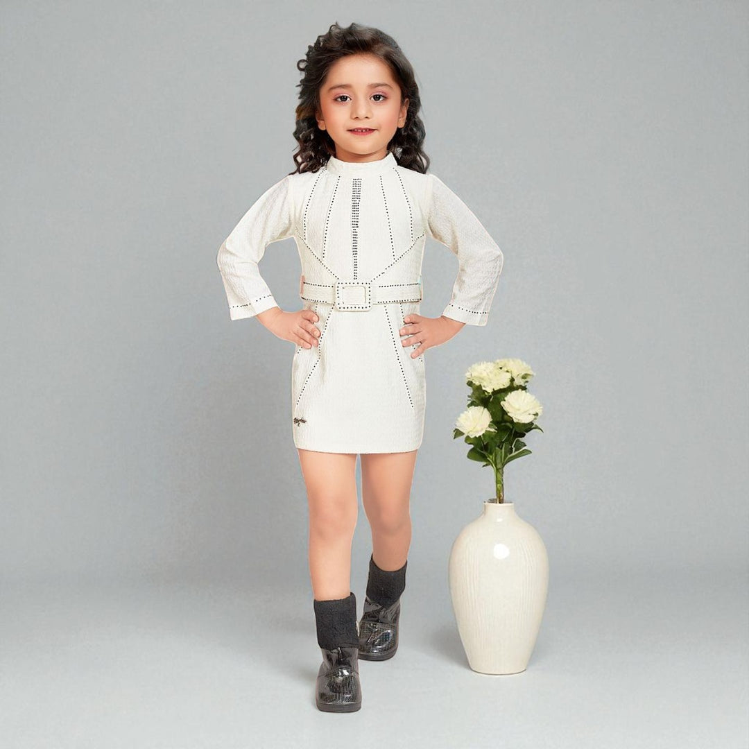 Cream Midi for Girls