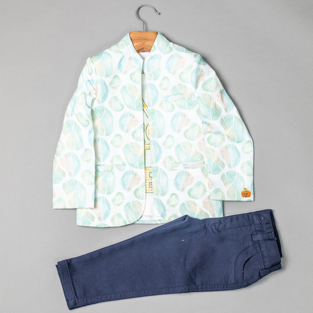 Printed Party Wear Dress for Boys