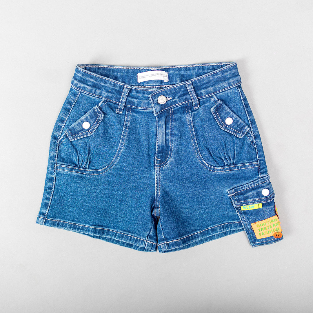 Blue Shorts for Girls 