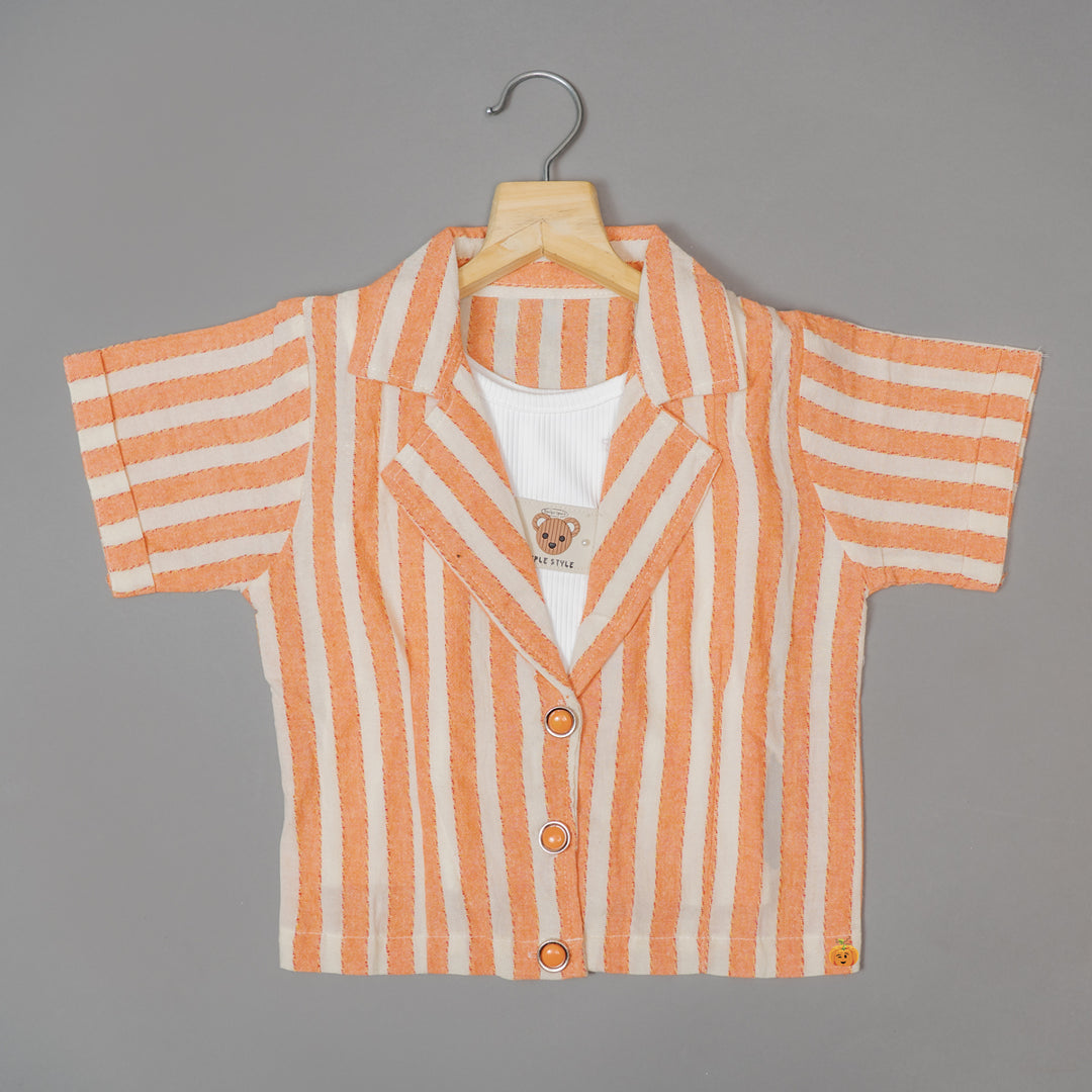Striped Top for Girls