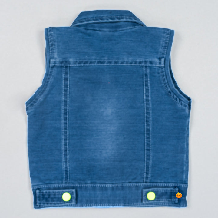 Denim Western Set for Girls