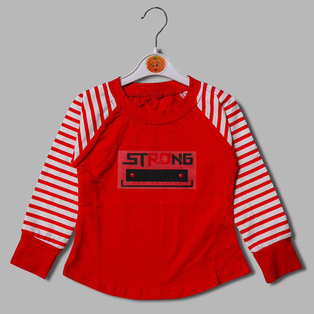 Full Sleeves Top for Girls and Kids Front View