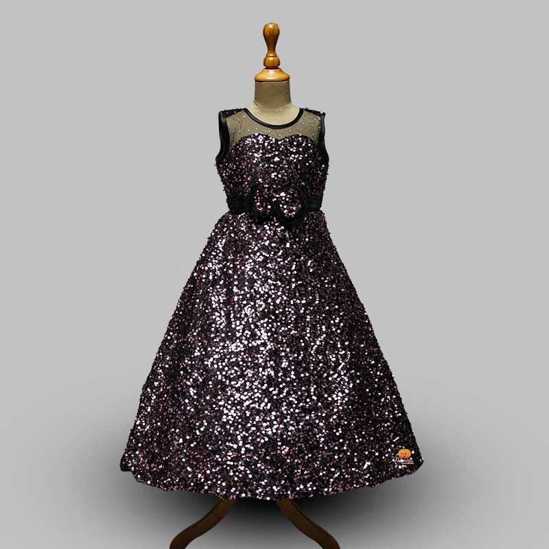 Sleeveless Long Gown for Kids
