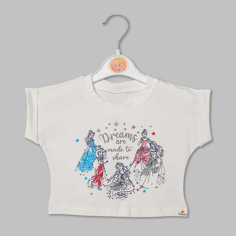 Top for Girls and Kids with Soft Fabric Front View