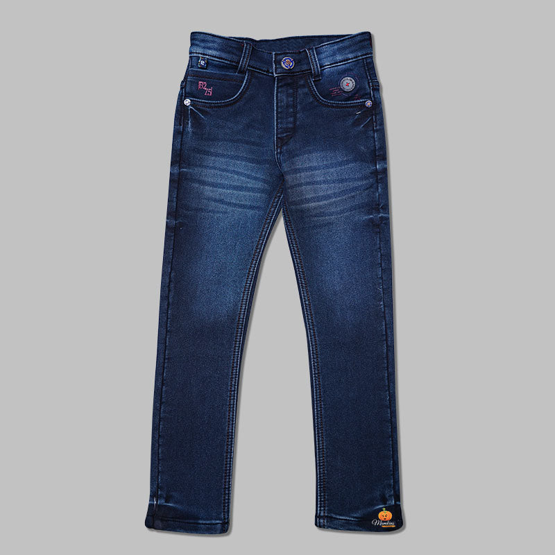 Dark Blue Jeans for Boys Front