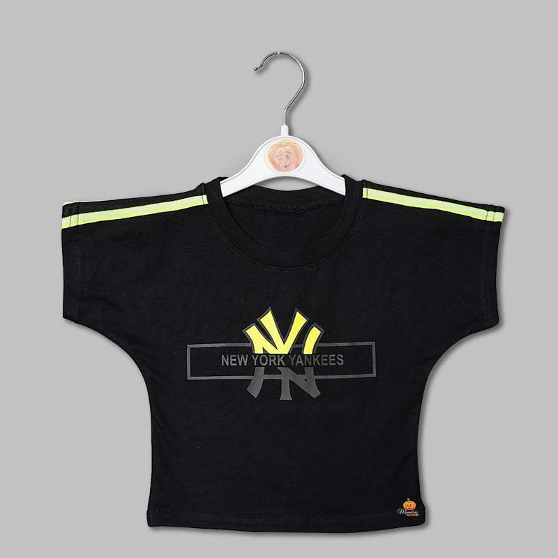 Half Sleeves Top for Girls Front View