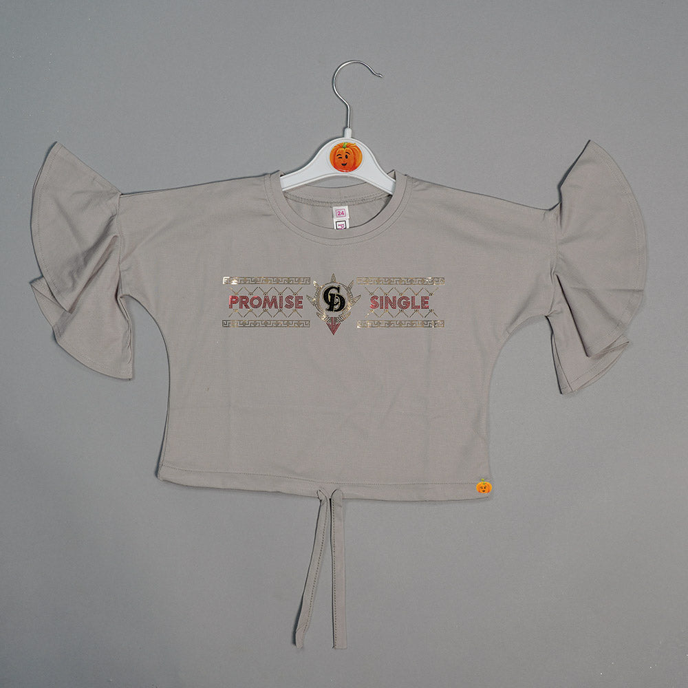 Beautiful Half Sleeves Baby Girl Tops