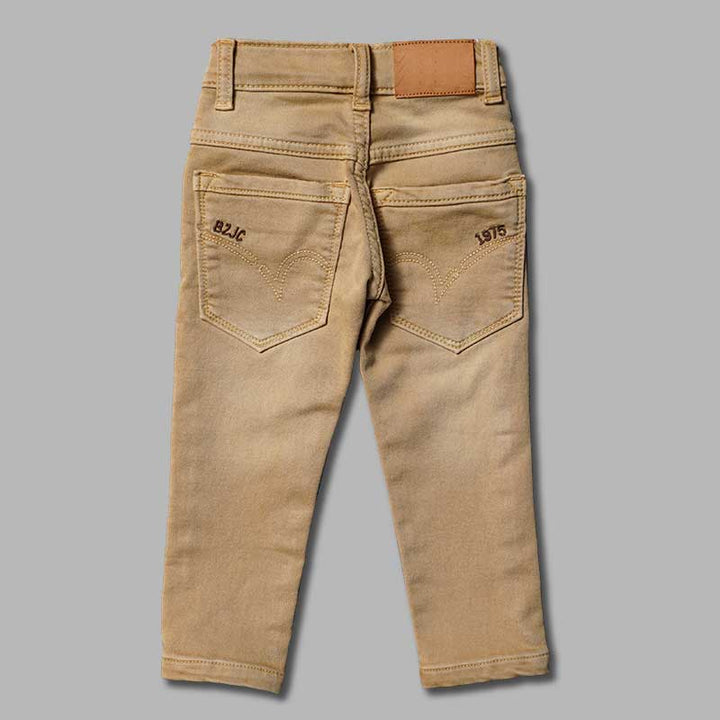 Fawn Slim Fit Boys Jeans Back