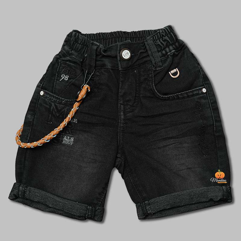 パンツ SHISHIKUI short jean / BLACK 28 Short jean / BLACK – SHISHIKUI