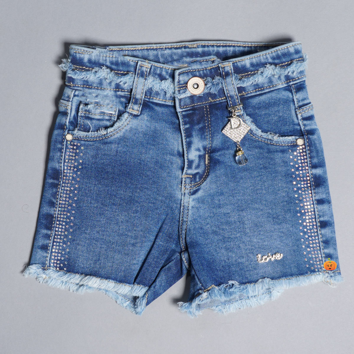 Buy Jeans Shorts for Girls – Mumkins - Main Image