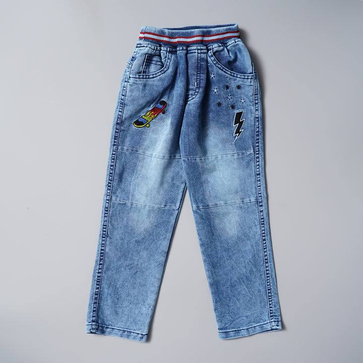 Blue Jeans for Boys Front View