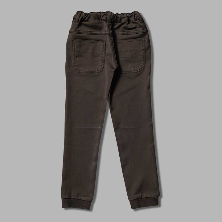 Elastic Waist Joggers for Boys Back