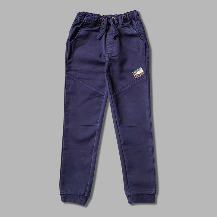 Elastic Waist Joggers for Boys Front