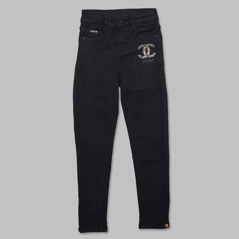 Buy Dark Blue Jeggings For Girls – Mumkins