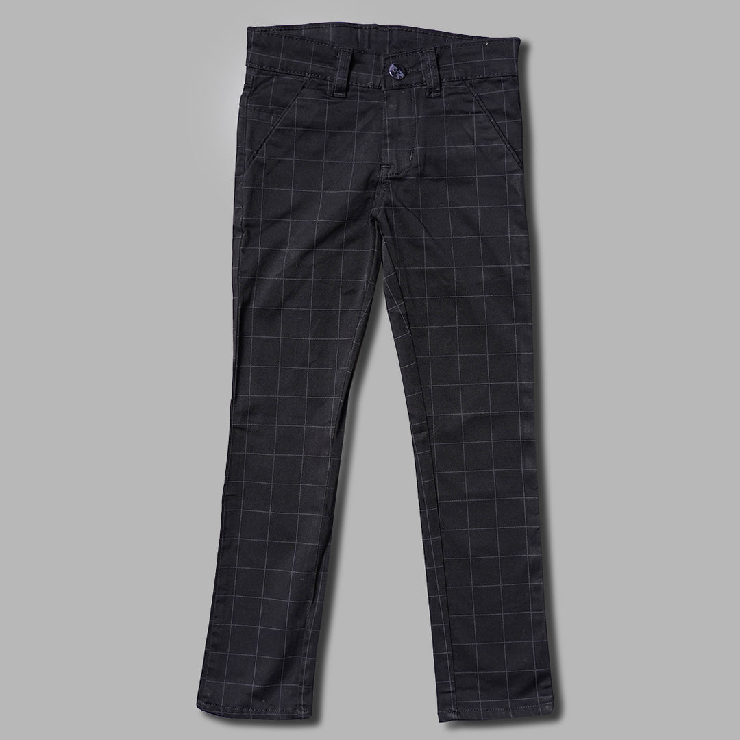 Gentleman Checks Print Style Pant