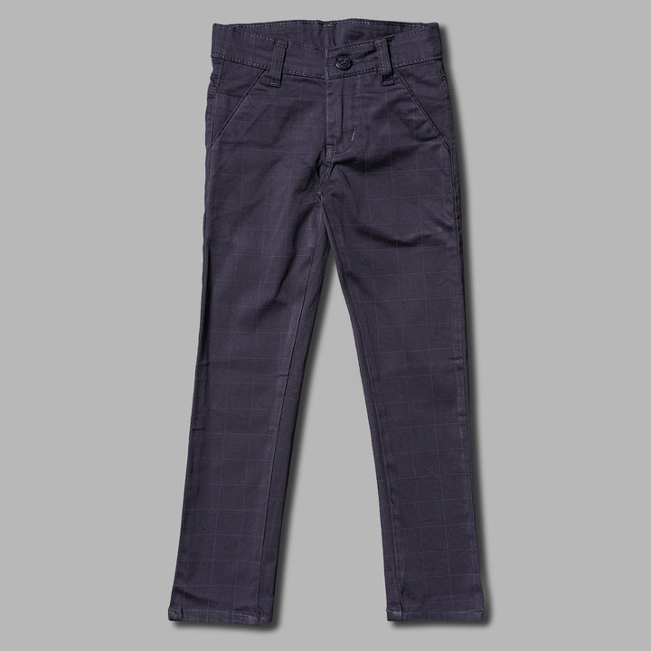 Gentleman Checks Print Style Pant