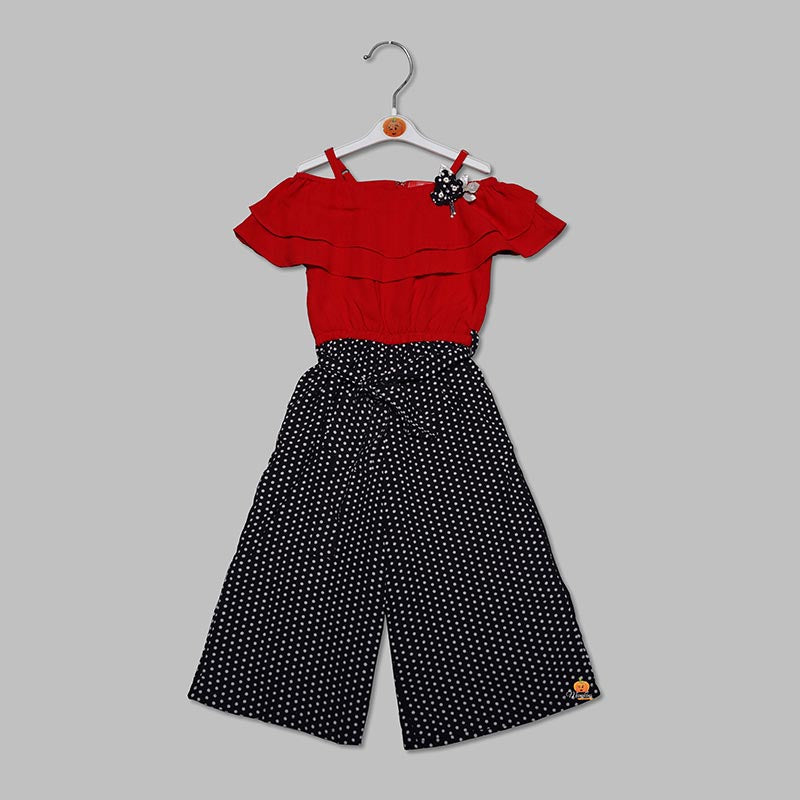 Half Sleeves Western Set For Girls