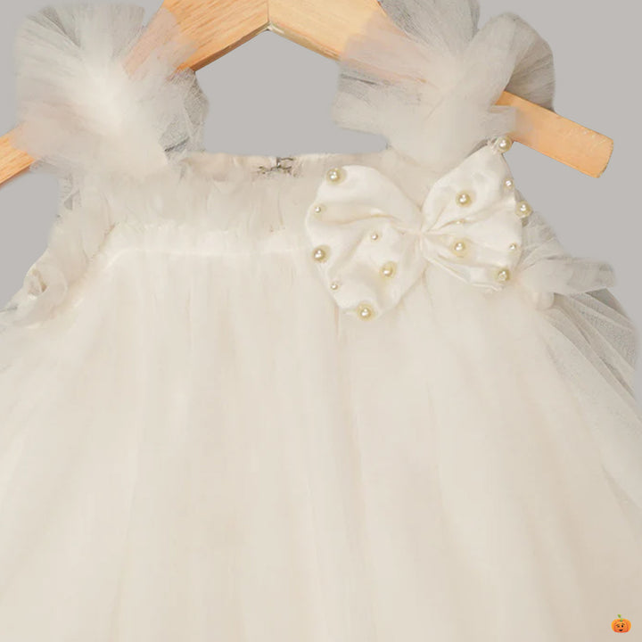 Party Wear Frocks for Kid Girls Close Up View