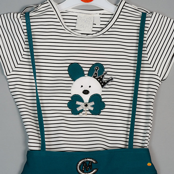 Designer Skirt And Top For Kids