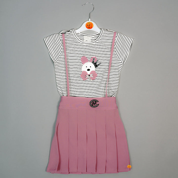 Designer Skirt And Top For Kids