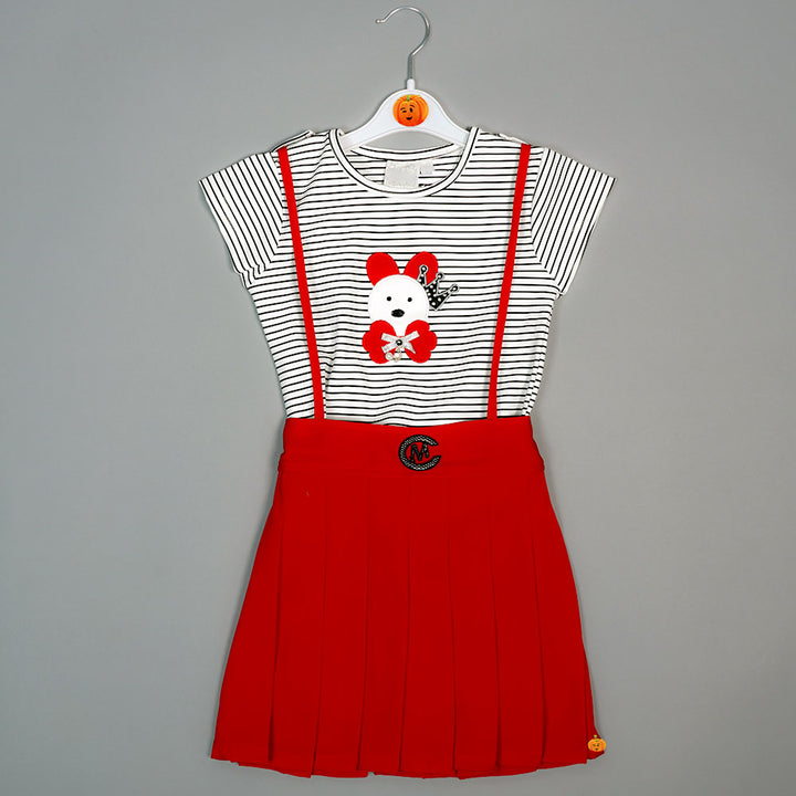 Designer Skirt And Top For Kids