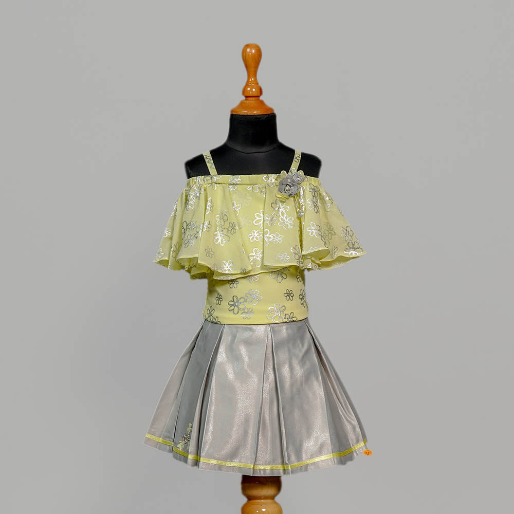 skirt and top for kids