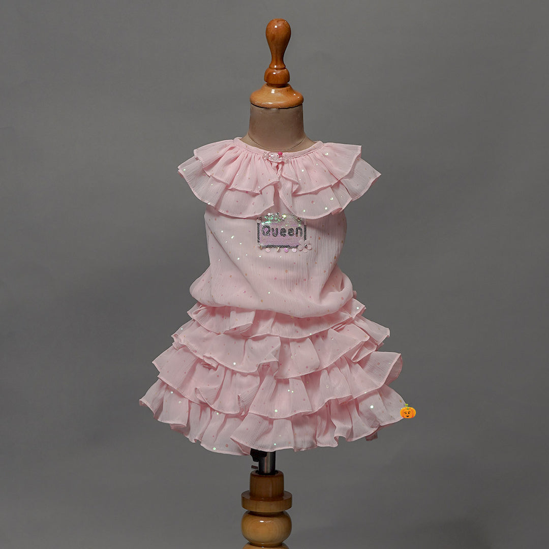 pretty skirt and top for kids