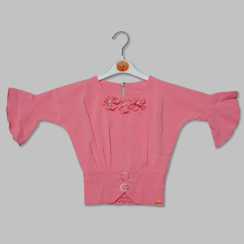 Half Sleeves Top for Kid Girls