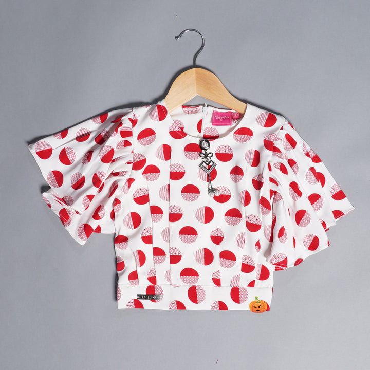 Polka Dots Western Dresses For Kids & Girls