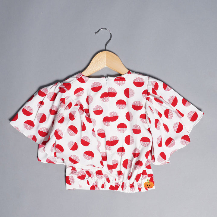 Polka Dots Western Dresses For Kids & Girls
