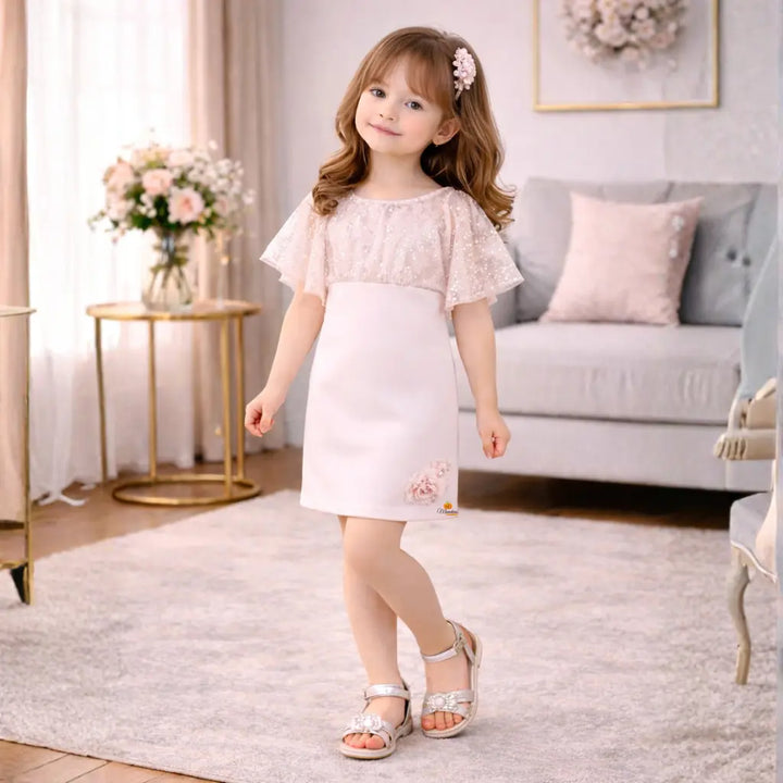 Fawn Sequin Midi Dress for Girls