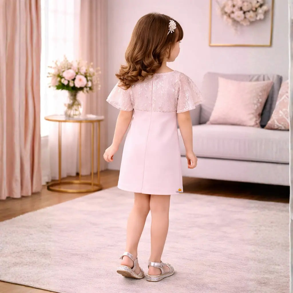 Fawn Sequin Midi Dress for Girls