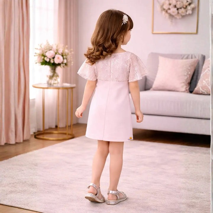 Fawn Sequin Midi Dress for Girls