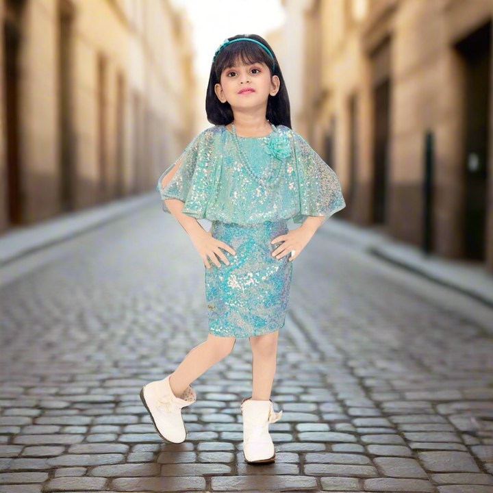 Sparkling Sequin Girls Midi