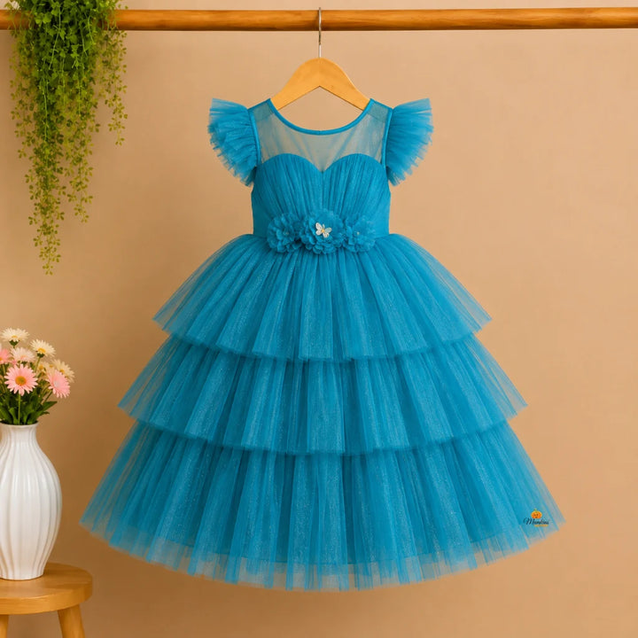 Rama Layered Gown for Girls