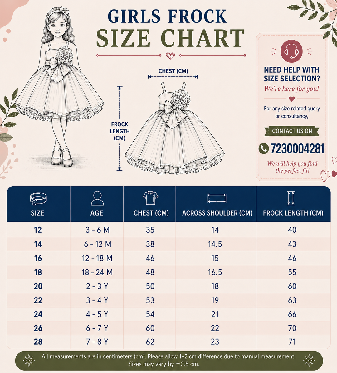 Partywear Frock for Girls with Silver Sequin Bow