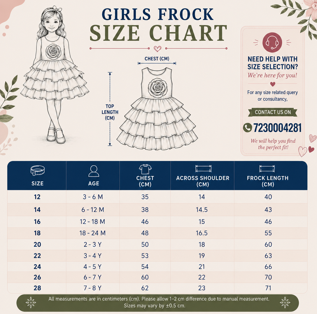 Purple & White Layered High-Low Girls Frock