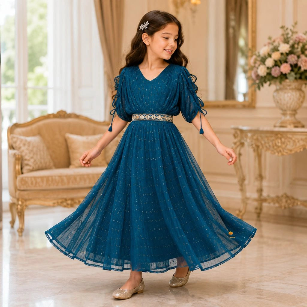 Rama Long Girls Gown