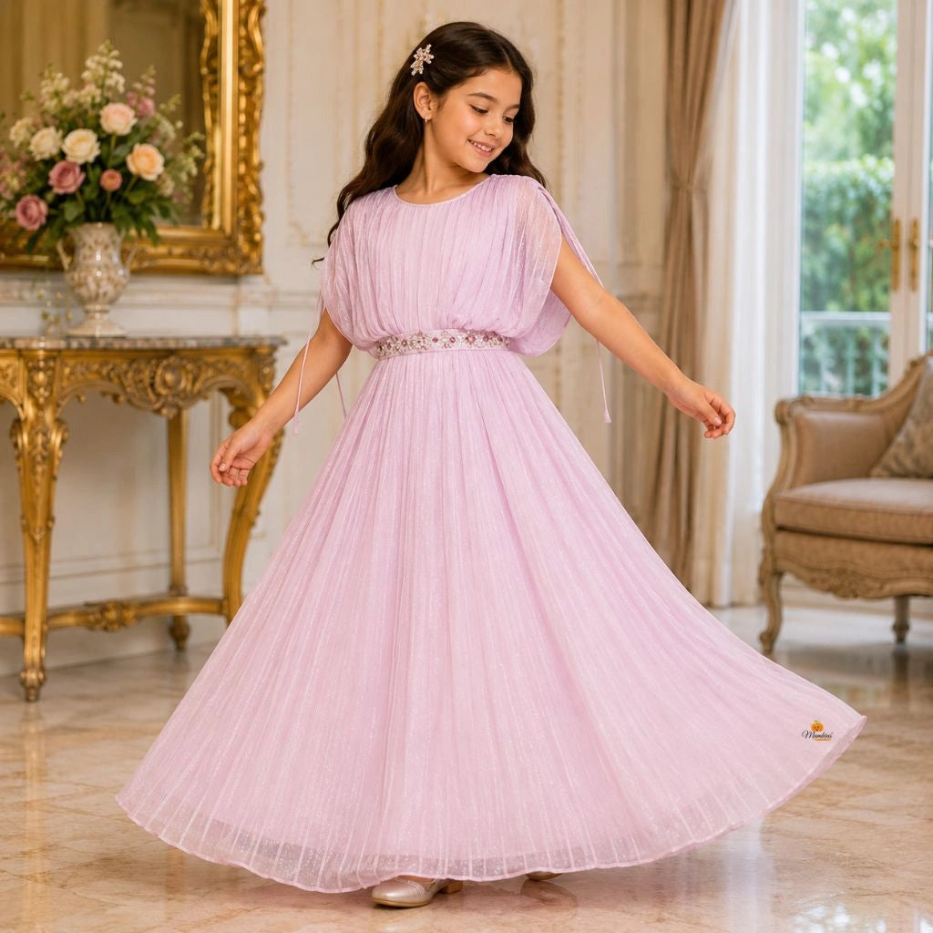 Onion Long Gown for Girls
