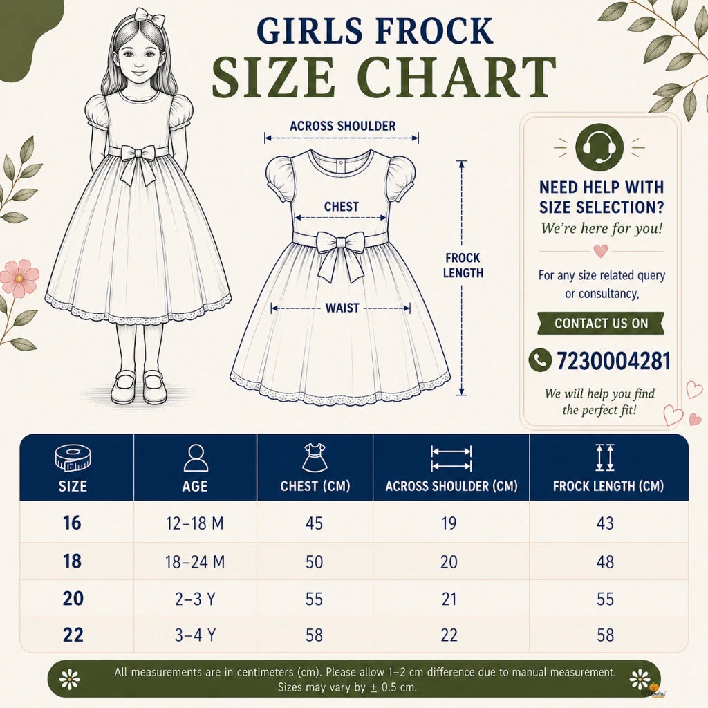 Rani Pink Frock for Girls with Bow & Butterfly Accent